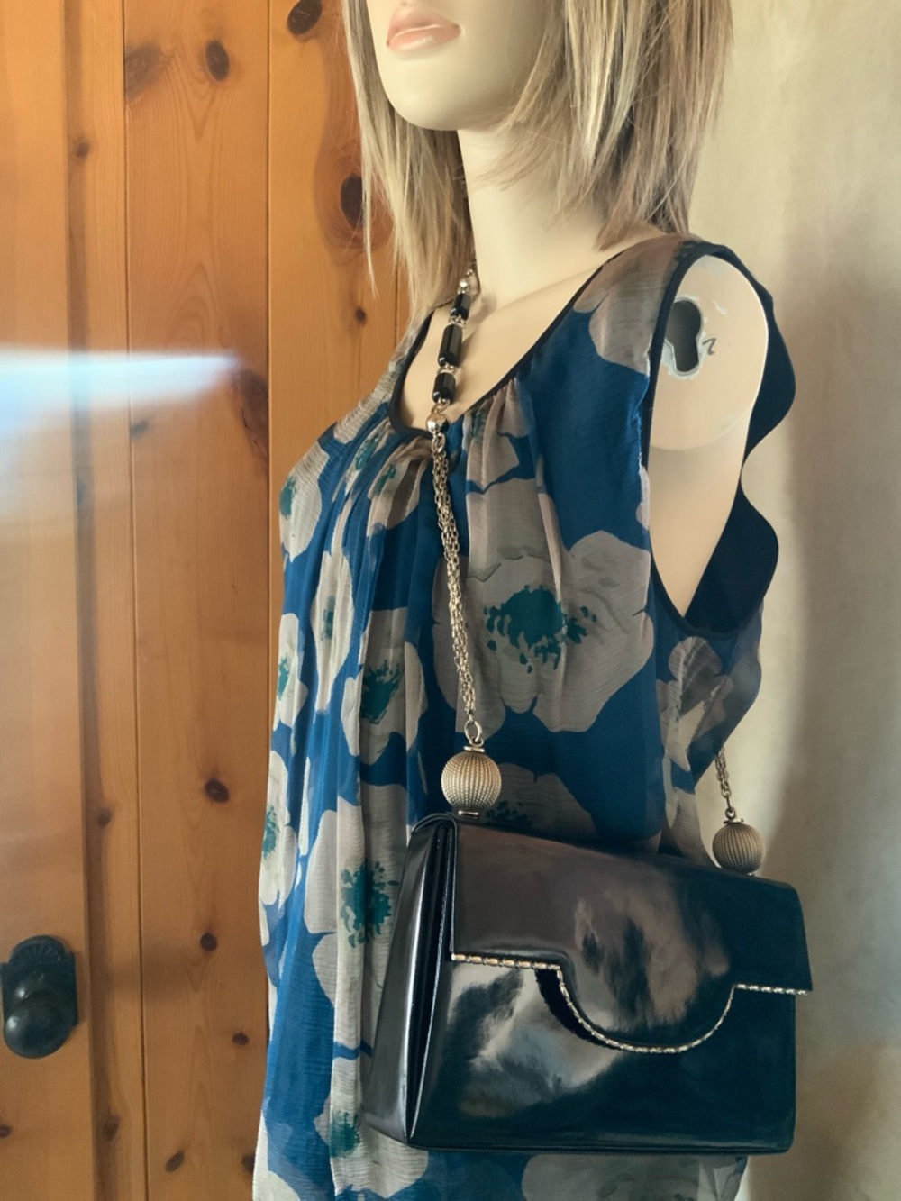 Cesare Piccini x Charles Jourdan Vintage Patent Shoulder Bag - Picture 16 of 16